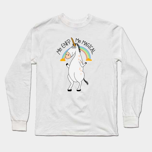 Me ENFP, Me Magical Long Sleeve T-Shirt by Kutaitum